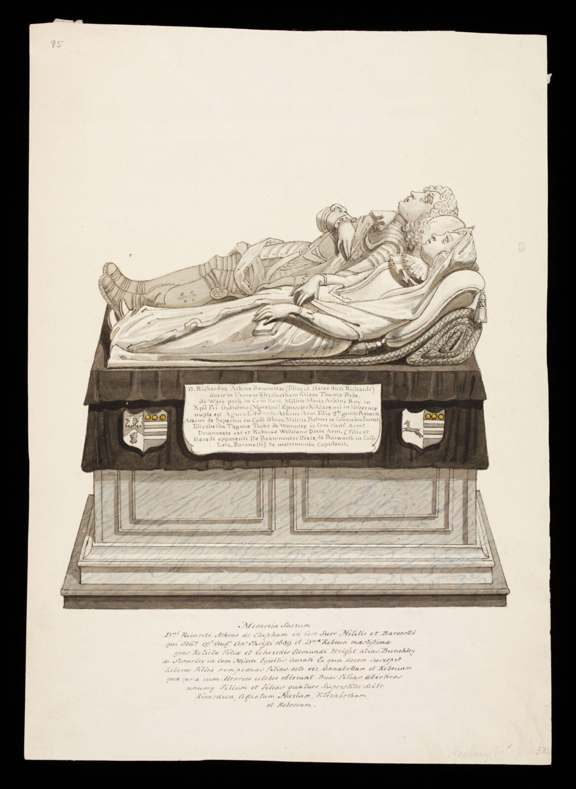 Drawing, late 17th century
