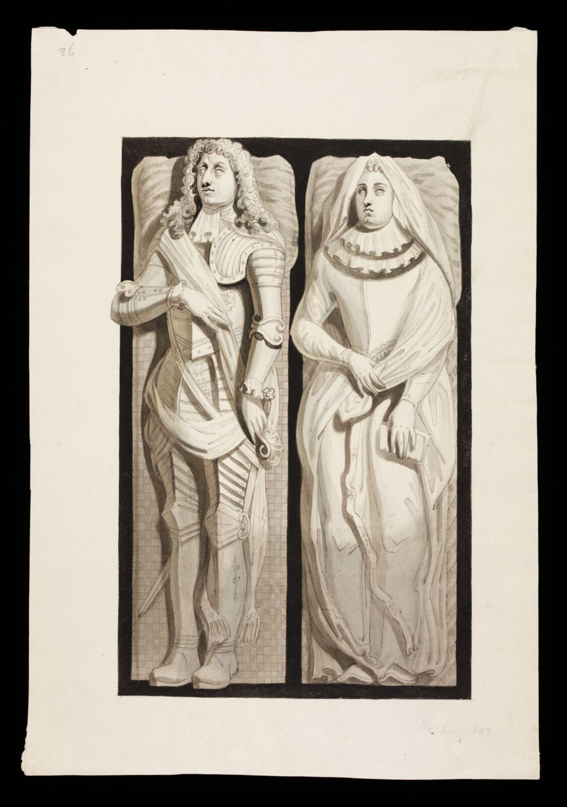 Drawing, late 17th century