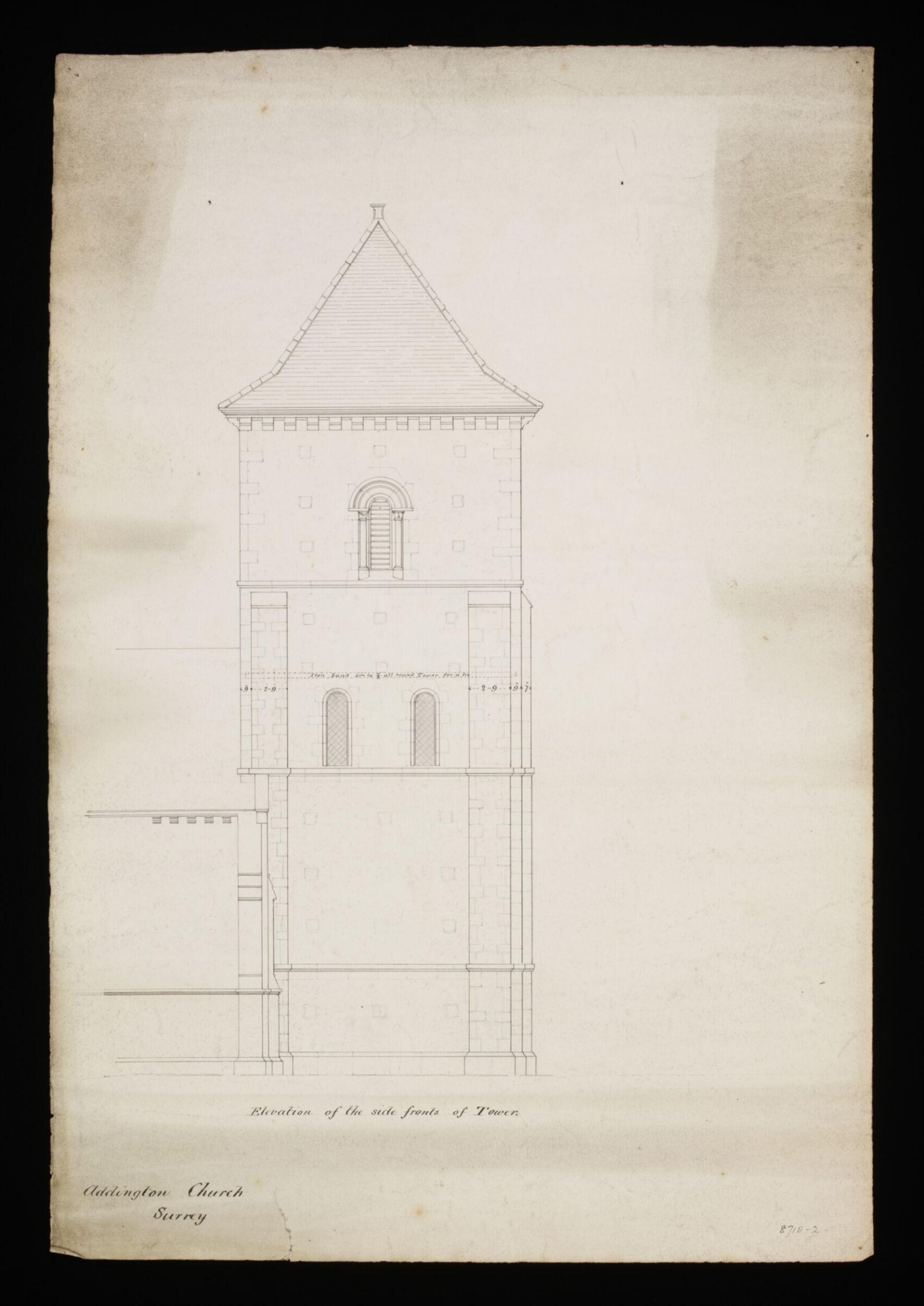 Drawing, Edward Blore, Mid 19th Century