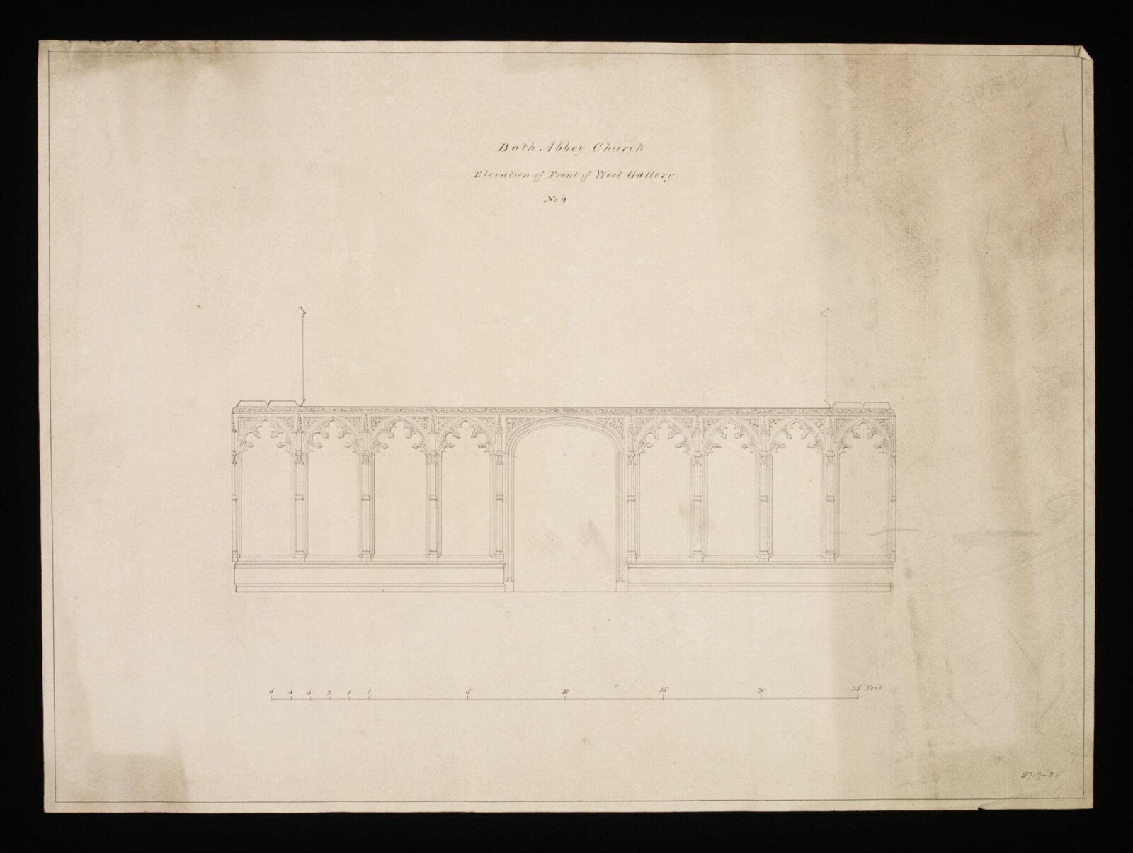 Drawing, Edward Blore, Mid 19th Century