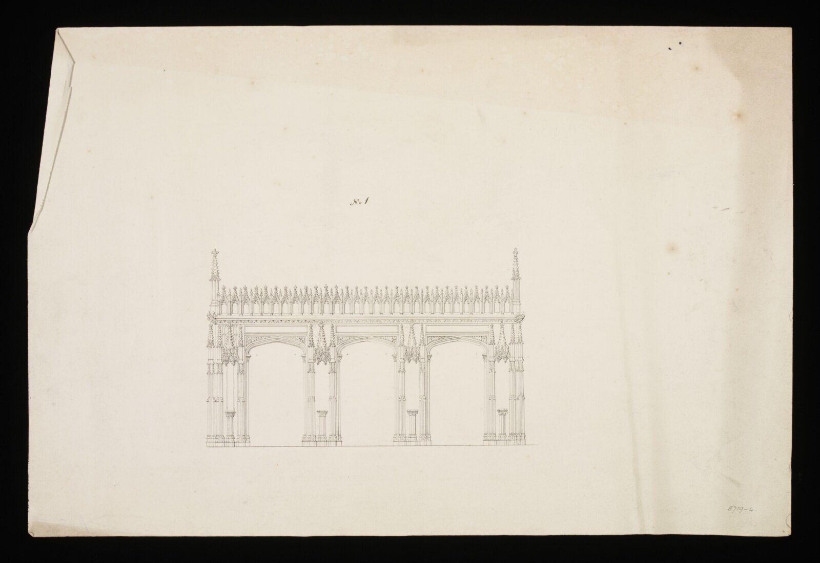 Drawing, Edward Blore, Mid 19th Century