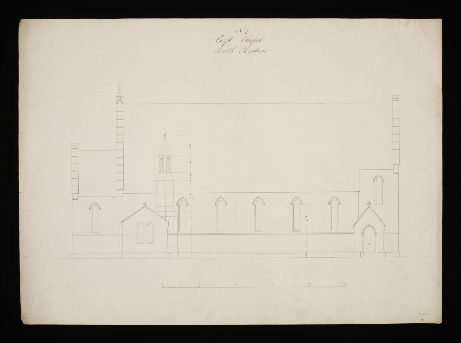 Drawing, Edward Blore, 1832-3