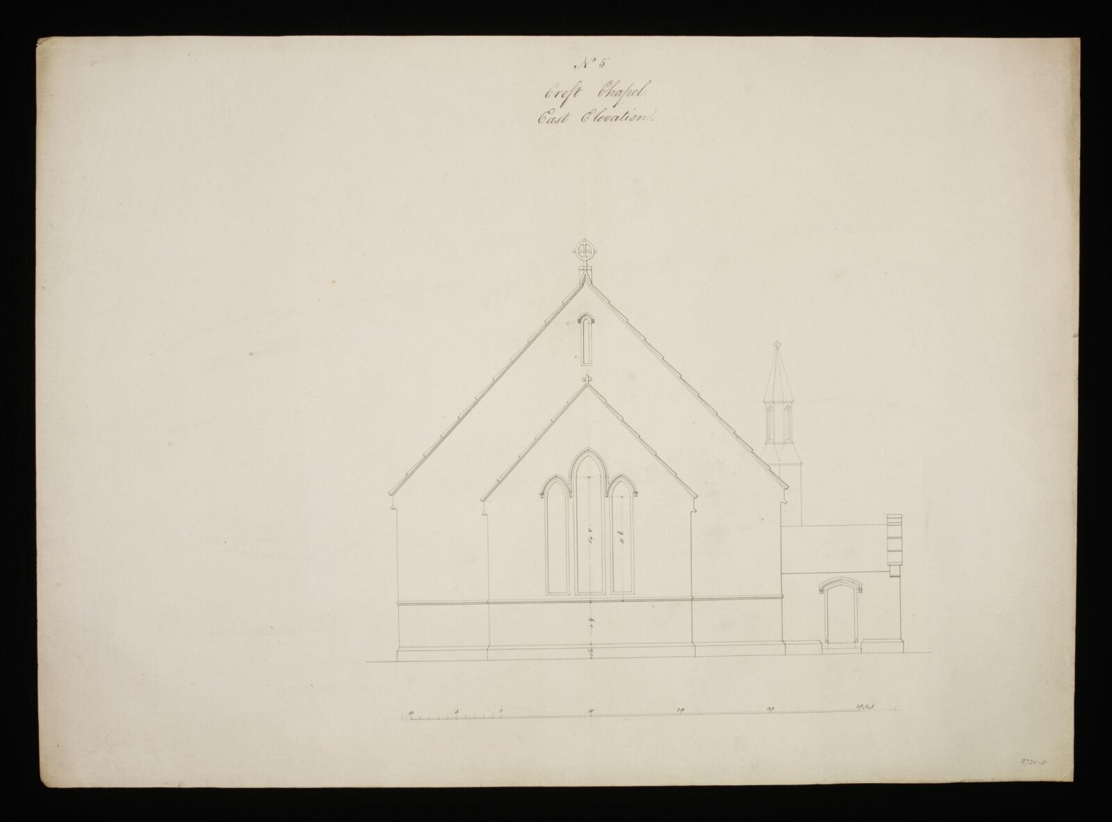 Drawing, Edward Blore, 1832-3