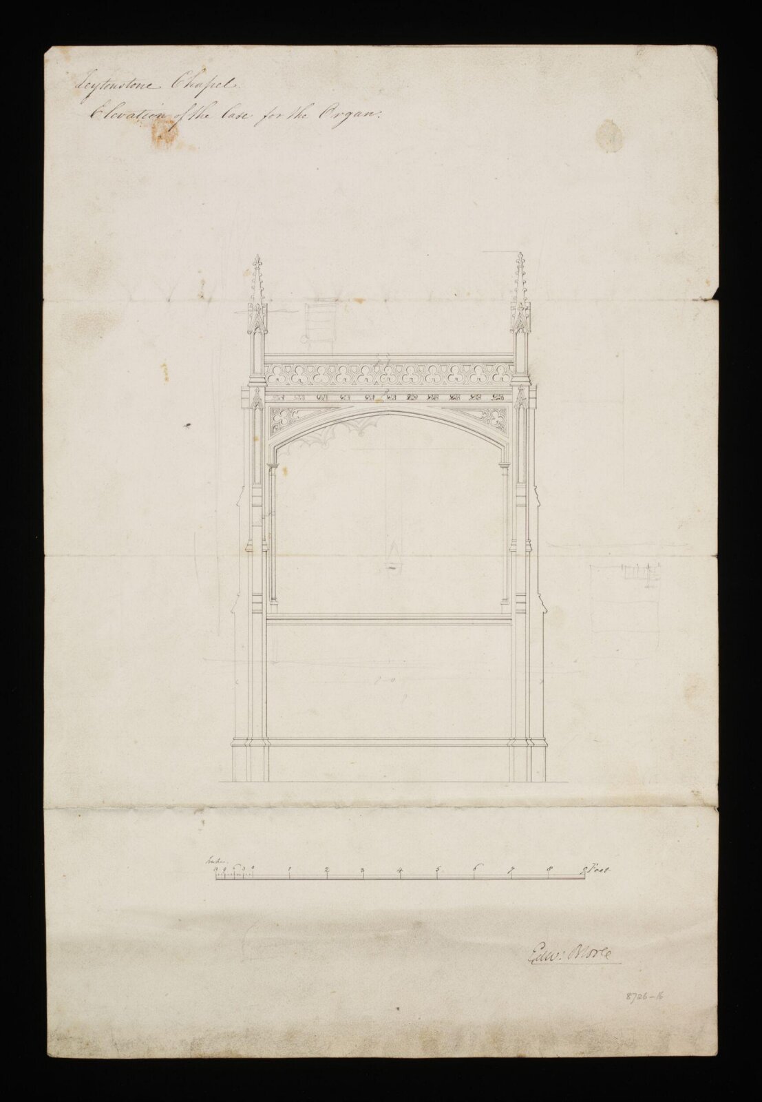 Drawing, Edward Blore, 1831-2
