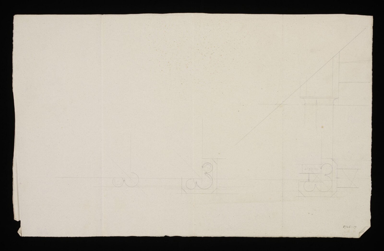 Drawing, Edward Blore, 1831-2