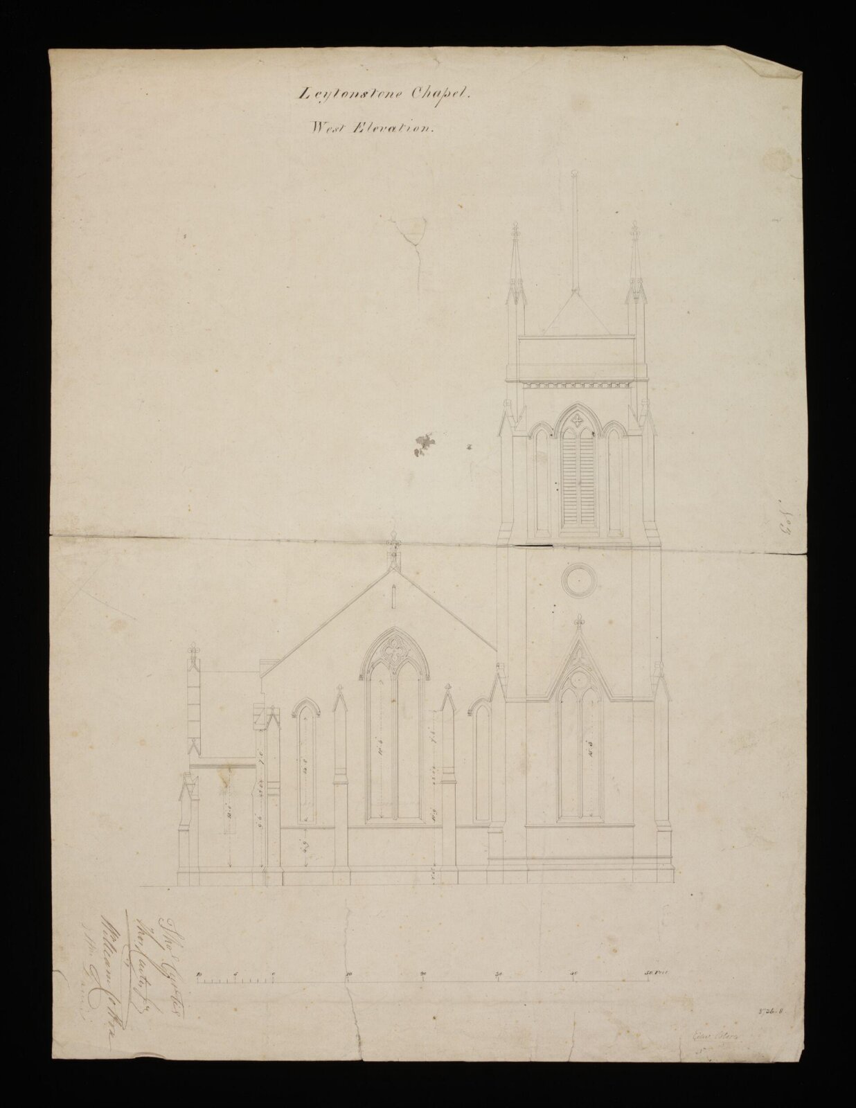 Drawing, Edward Blore, 1831-2