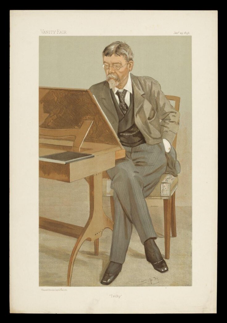 George du Maurier (1834-1896) as 'Trilby' image