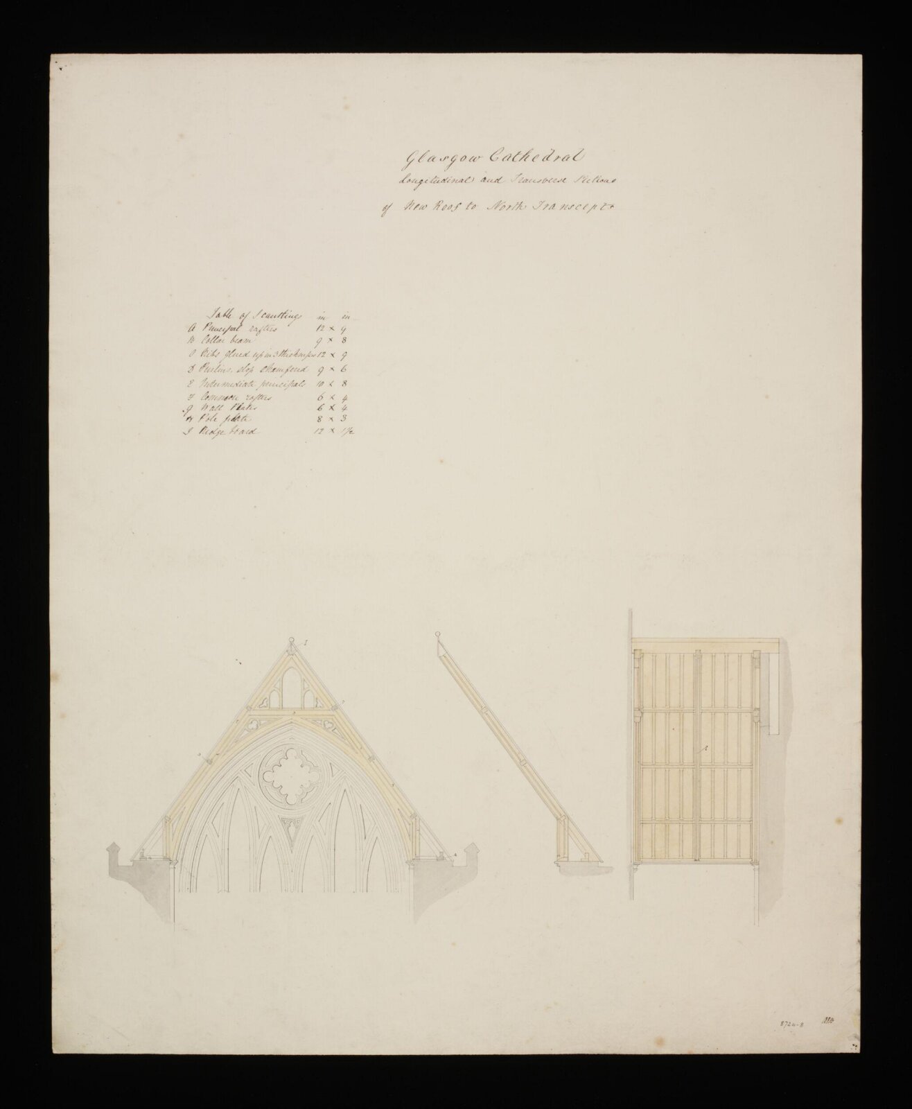 Drawing, Edward Blore, 1840s