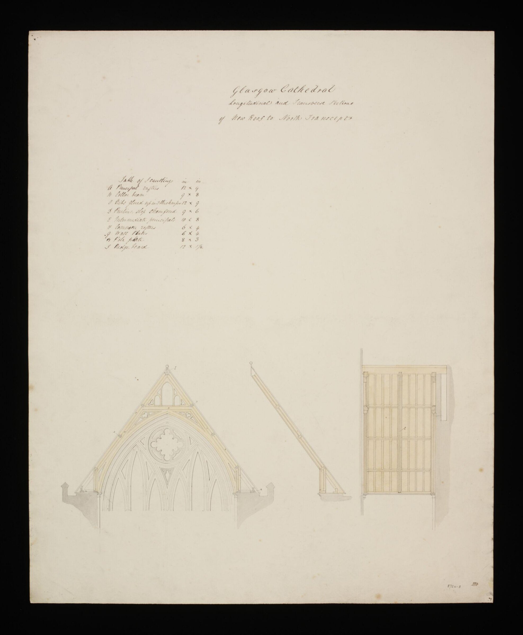 Drawing, Edward Blore, 1840s