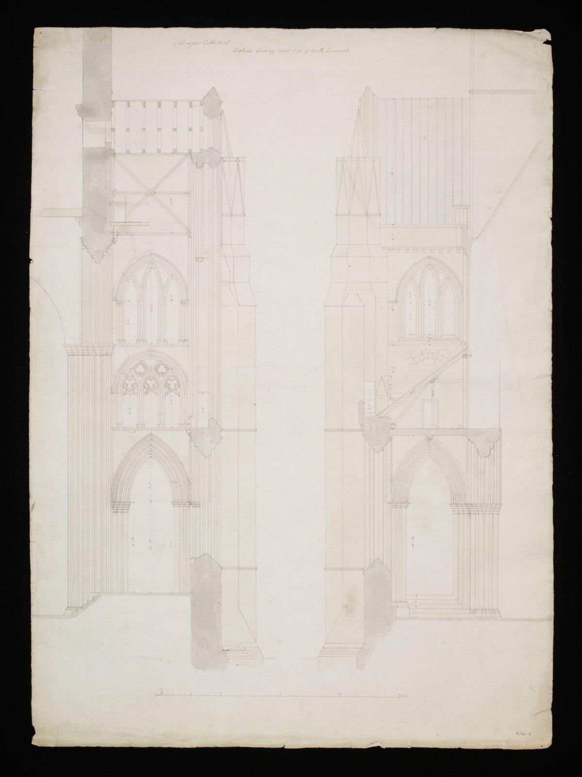 Drawing, Edward Blore, 1840s