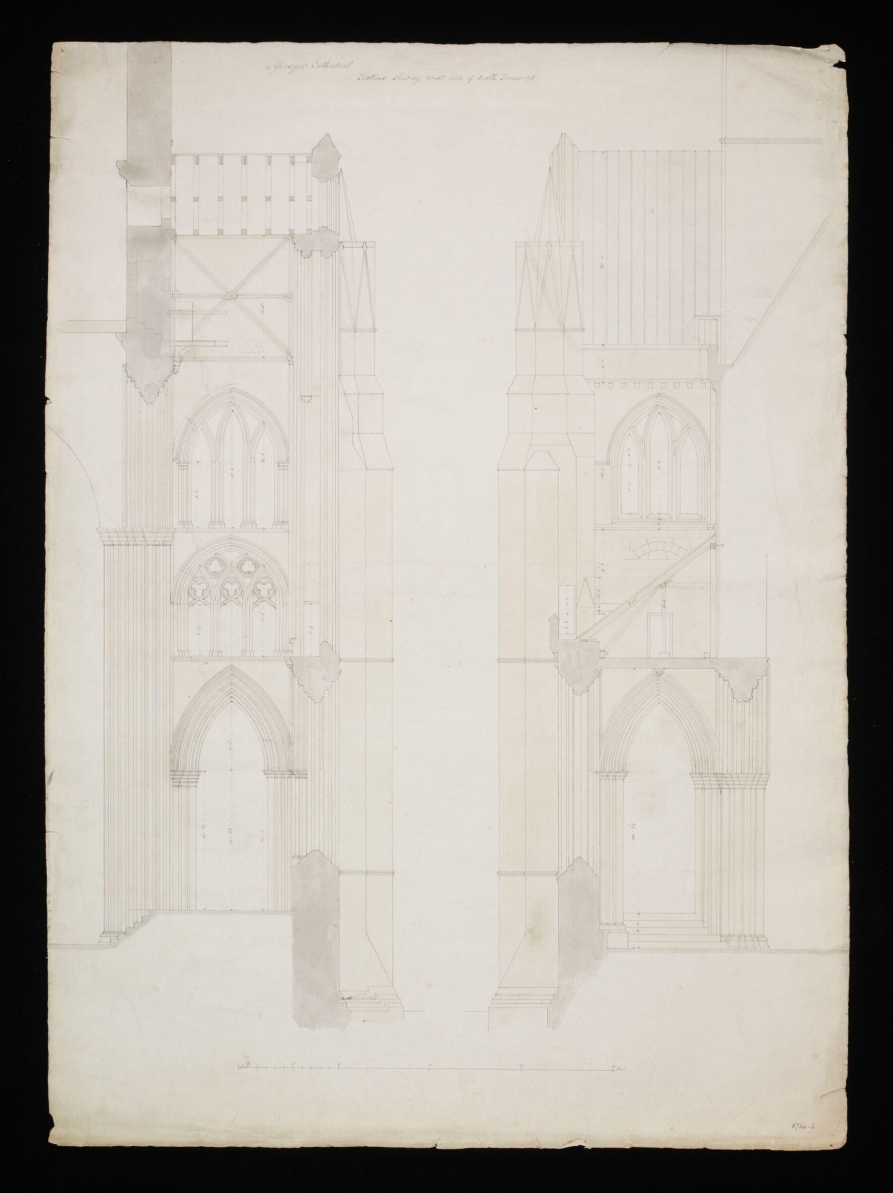 Drawing, Edward Blore, 1840s