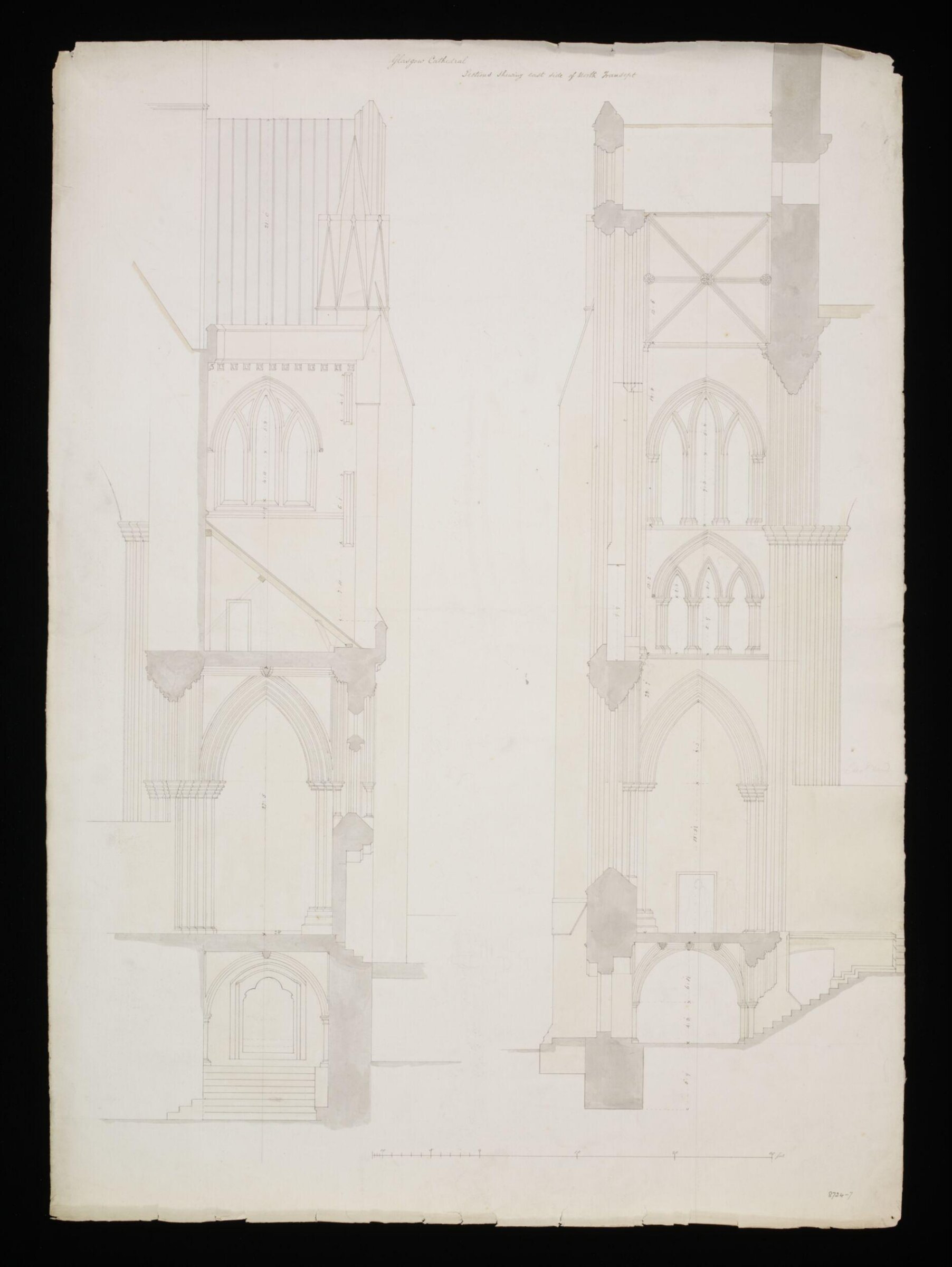 Drawing, Edward Blore, 1840s