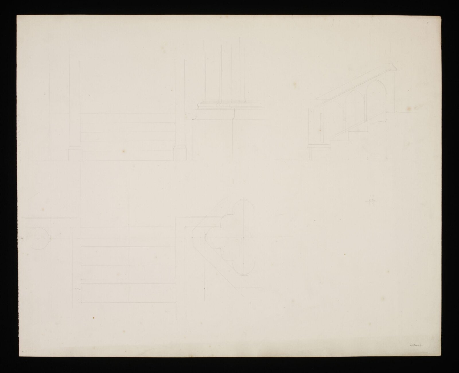 Drawing, Edward Blore, 1840s