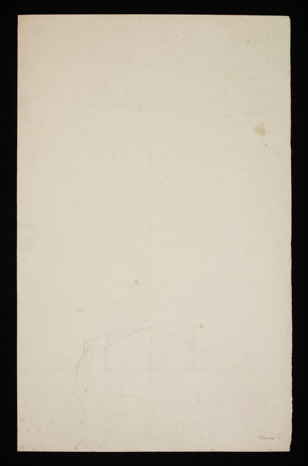 Drawing, Edward Blore, 1840s