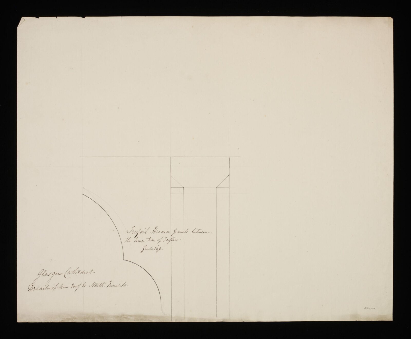 Drawing, Edward Blore, 1840s