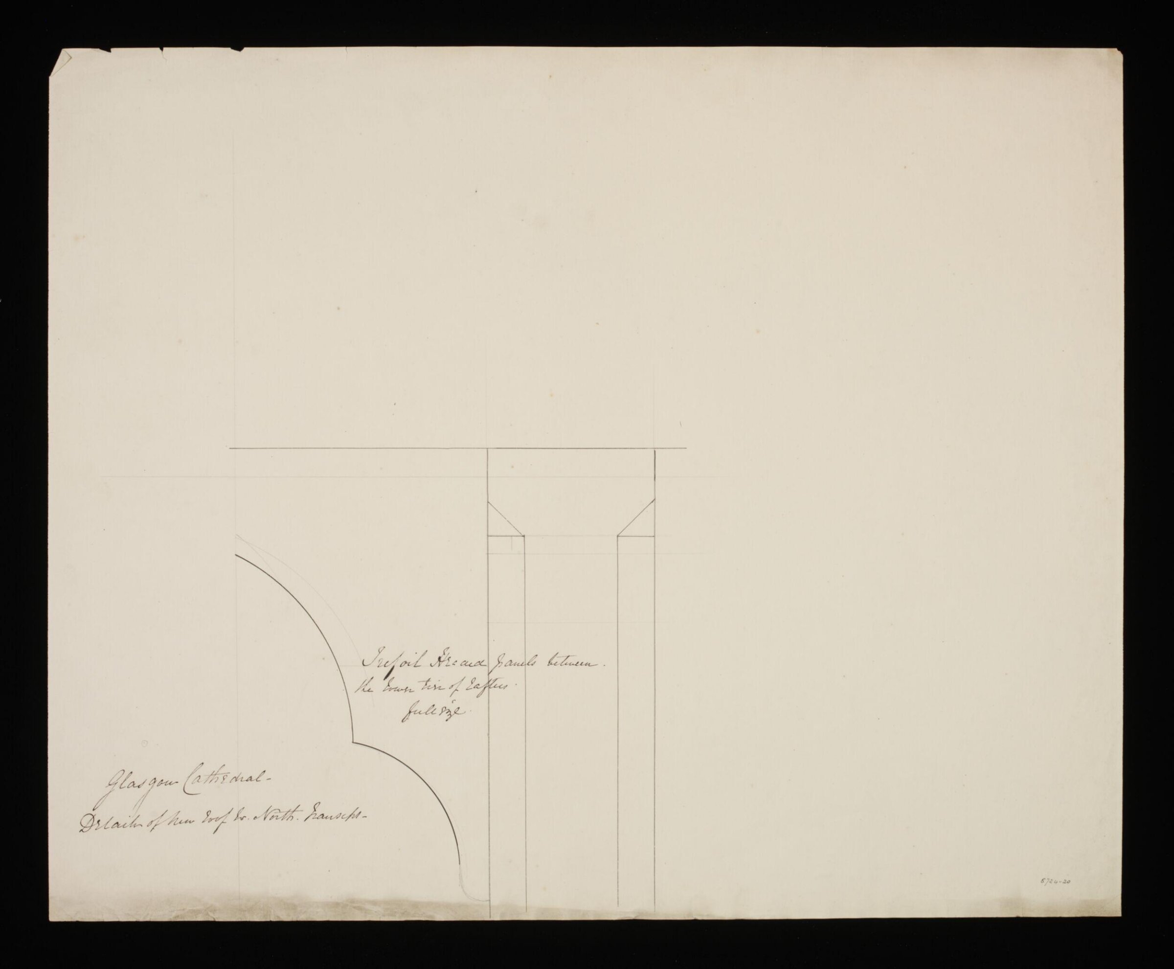Drawing, Edward Blore, 1840s