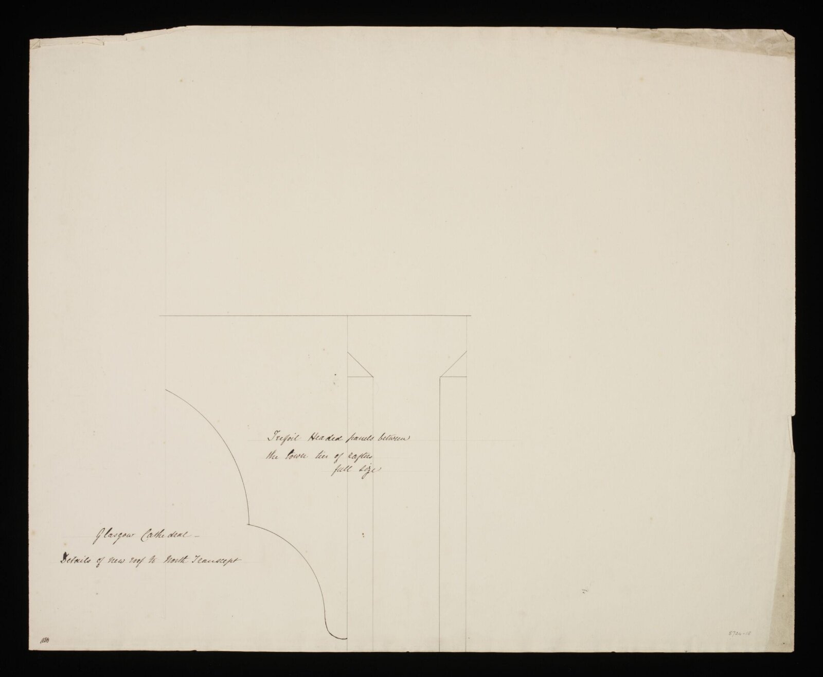 Drawing, Edward Blore, 1840s