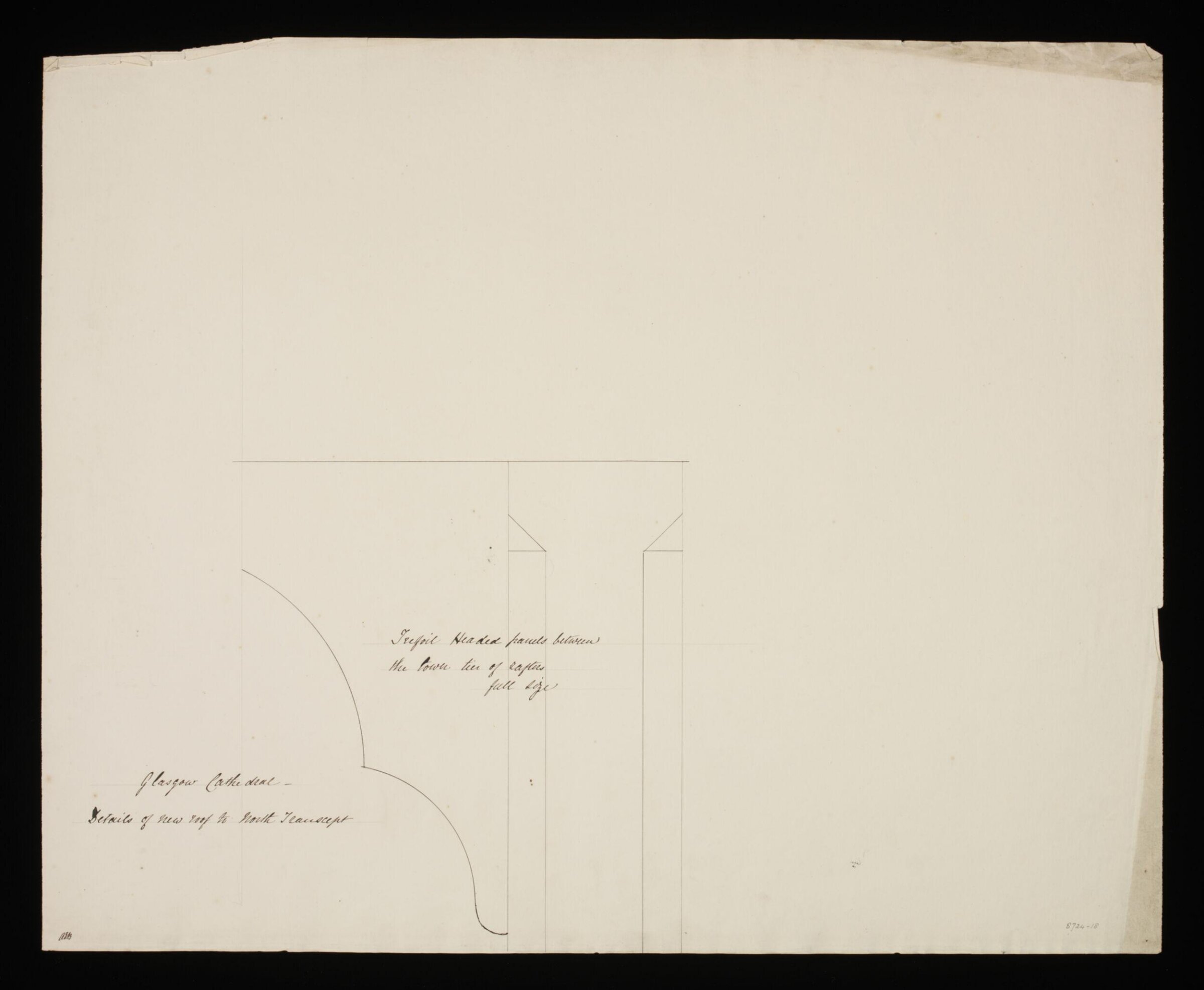 Drawing, Edward Blore, 1840s
