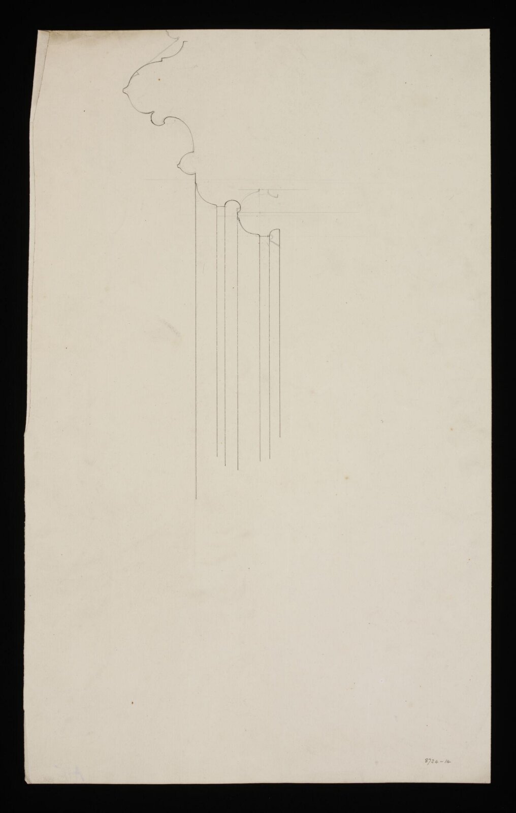 Drawing, Edward Blore, 1840s