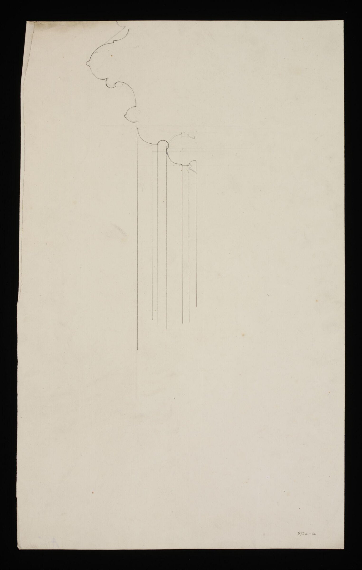 Drawing, Edward Blore, 1840s