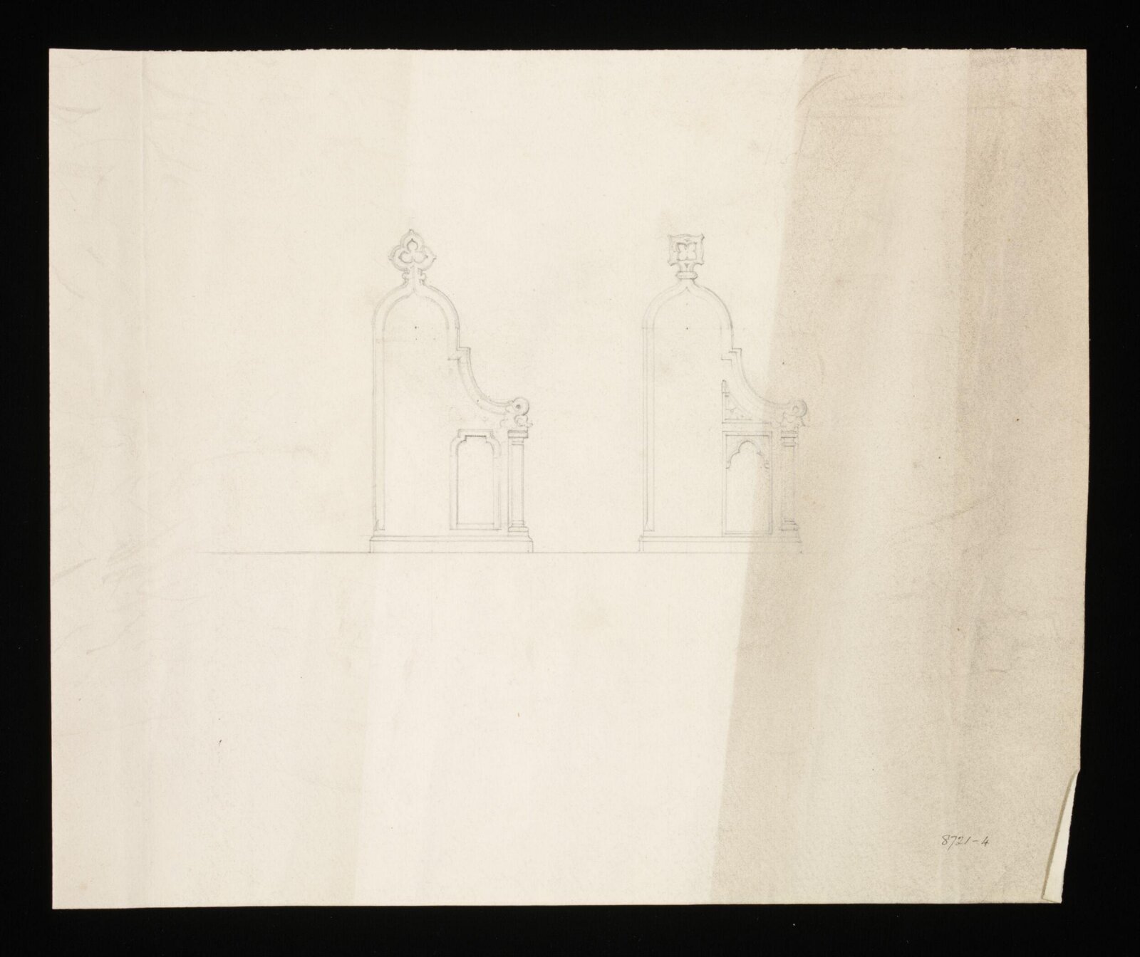 Drawing, Edward Blore, 1840-44