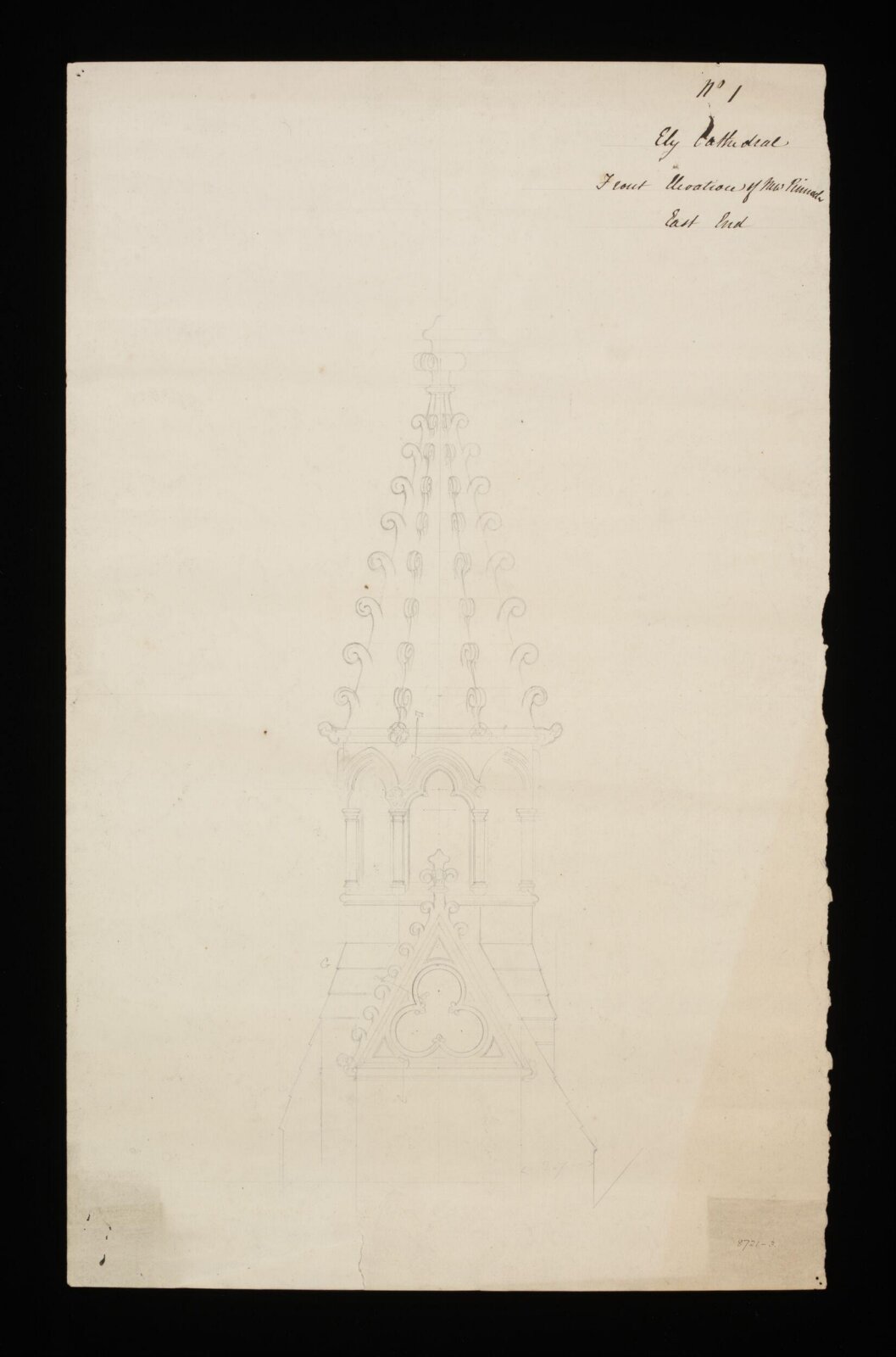 Drawing, Edward Blore, 1840-44
