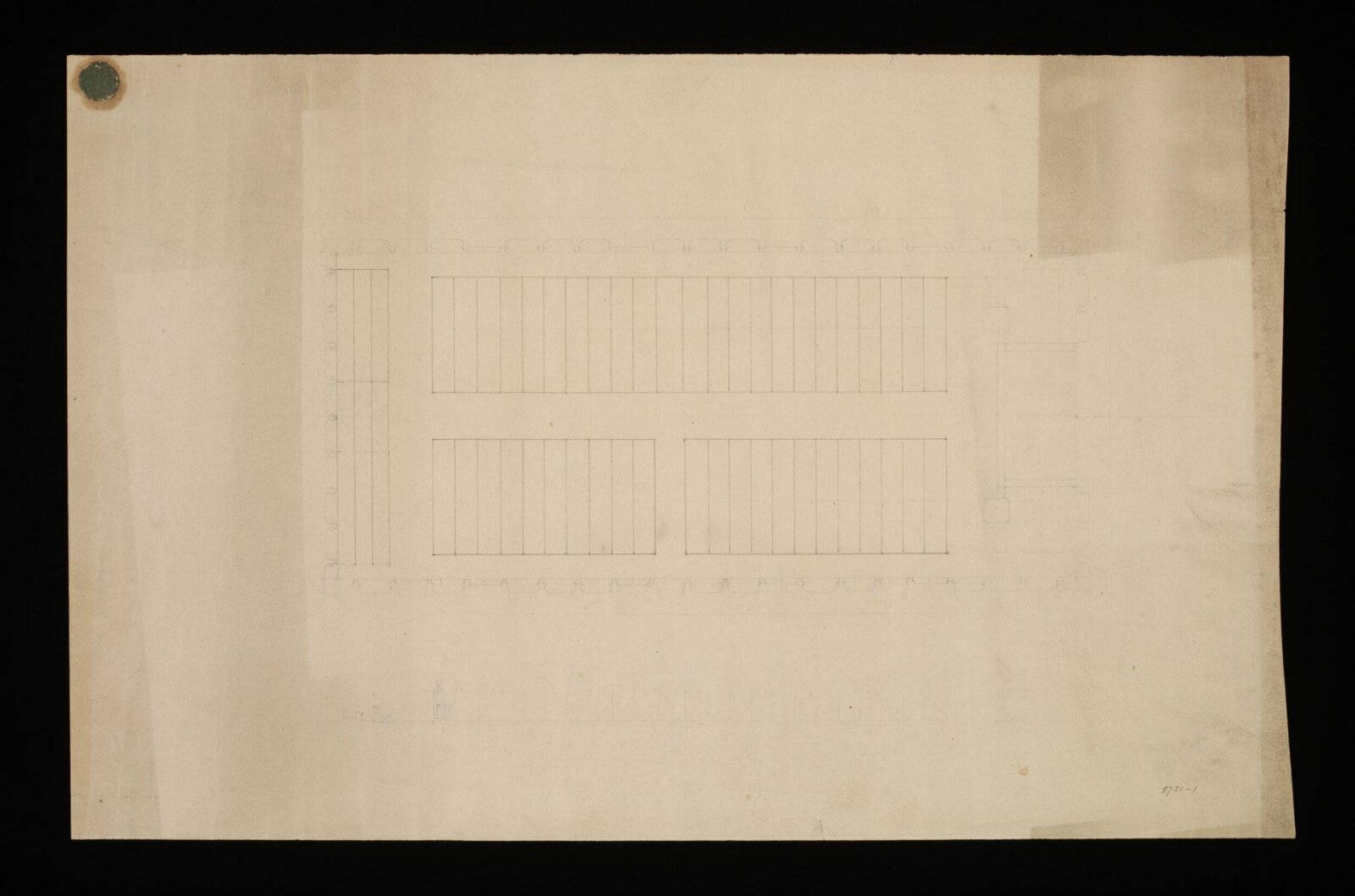 Drawing, Edward Blore, 1840-44