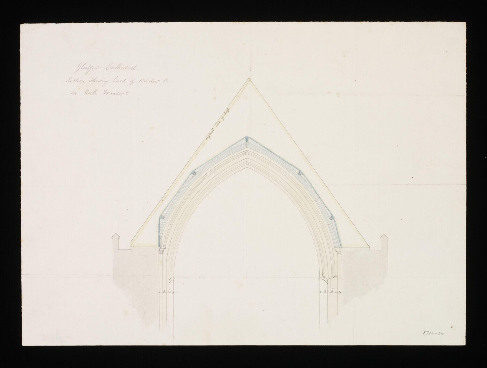 Drawing, Edward Blore, 1840s