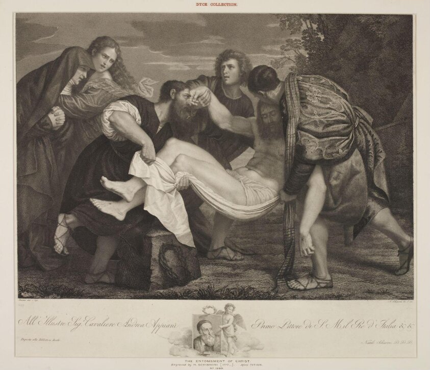 Entombment of Christ (late 18th - mid 19th century) by Natale Schiavoni