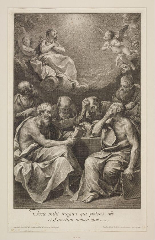 Print (mid 19th century) by Johannes Pieter de Frey