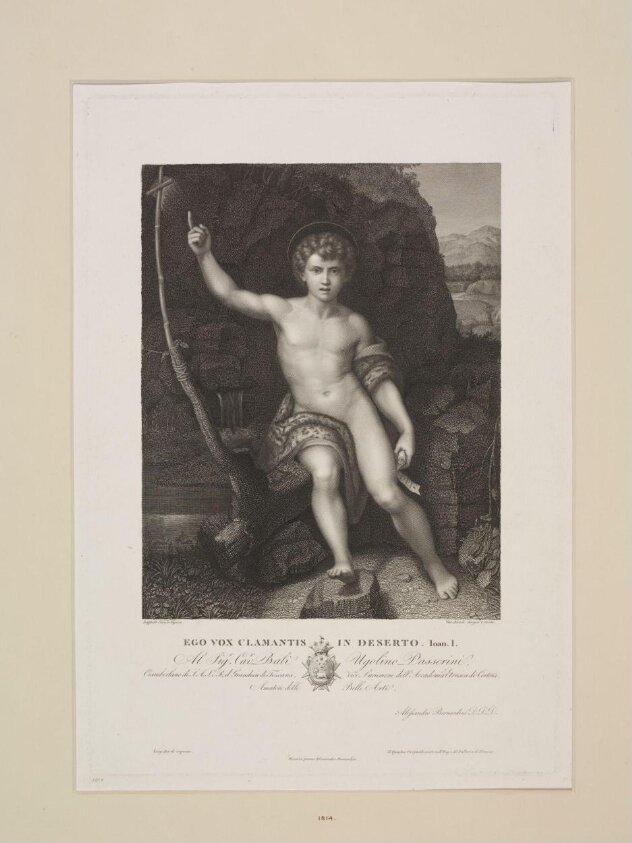 Infant St. John (late 18th - mid 19th century?) by Vincenzo Biondi