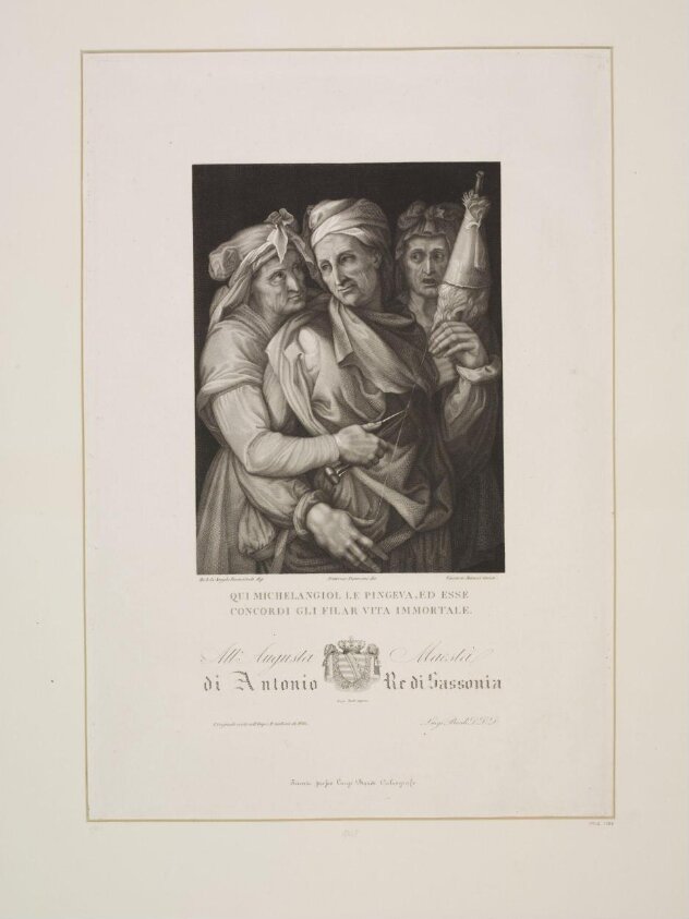 The Fates (19th century) by Vincenzio Benucci
