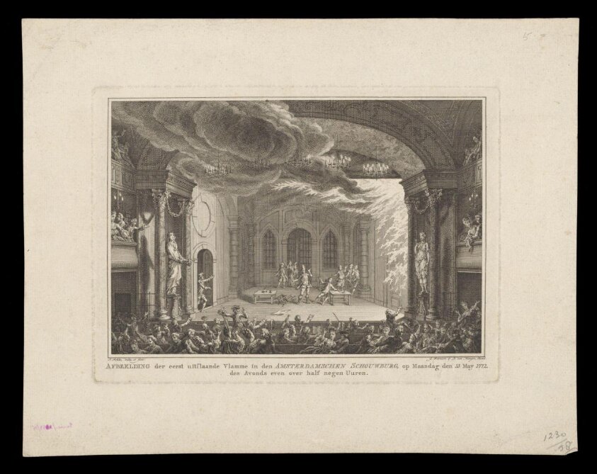 H Beard Print Collection (after 11th May 1772) by Simon Fokke