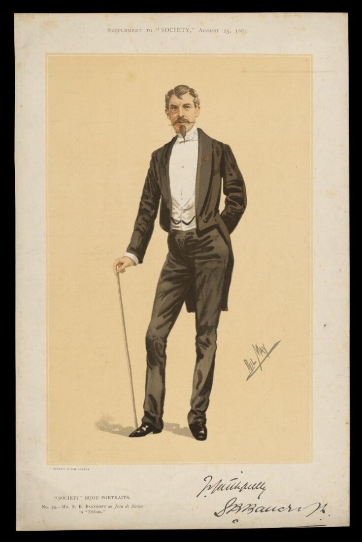 Squire Bancroft as Jean de Sirieux in 'Fedora' image