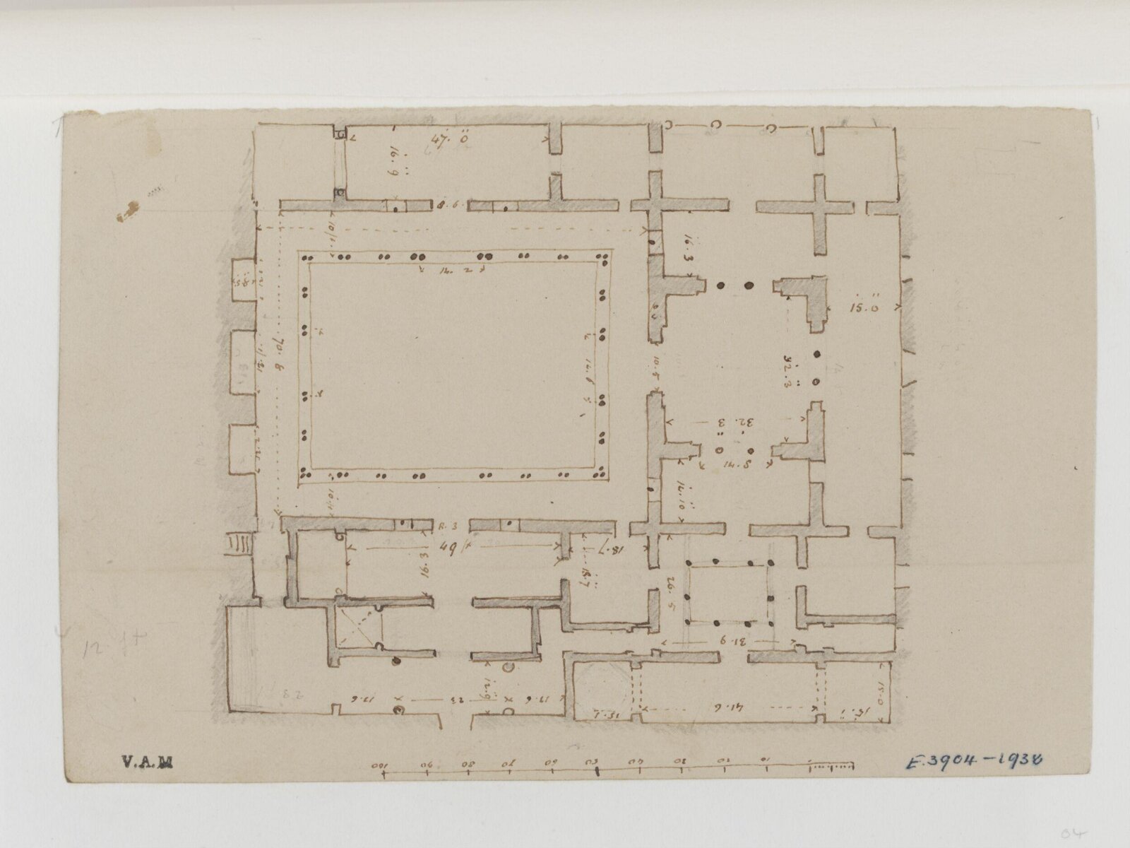 Drawing, James William Wild, 1840s