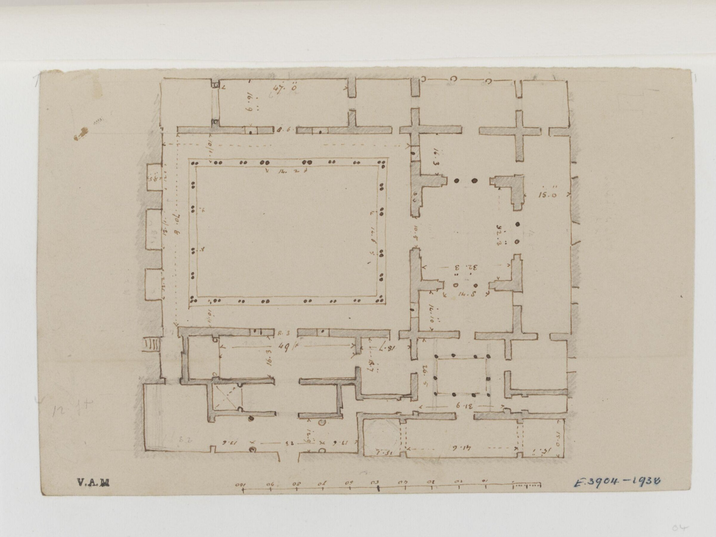 Drawing, James William Wild, 1840s
