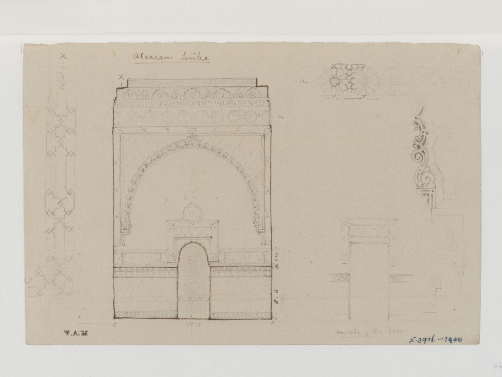 Drawing, James William Wild, 1840s