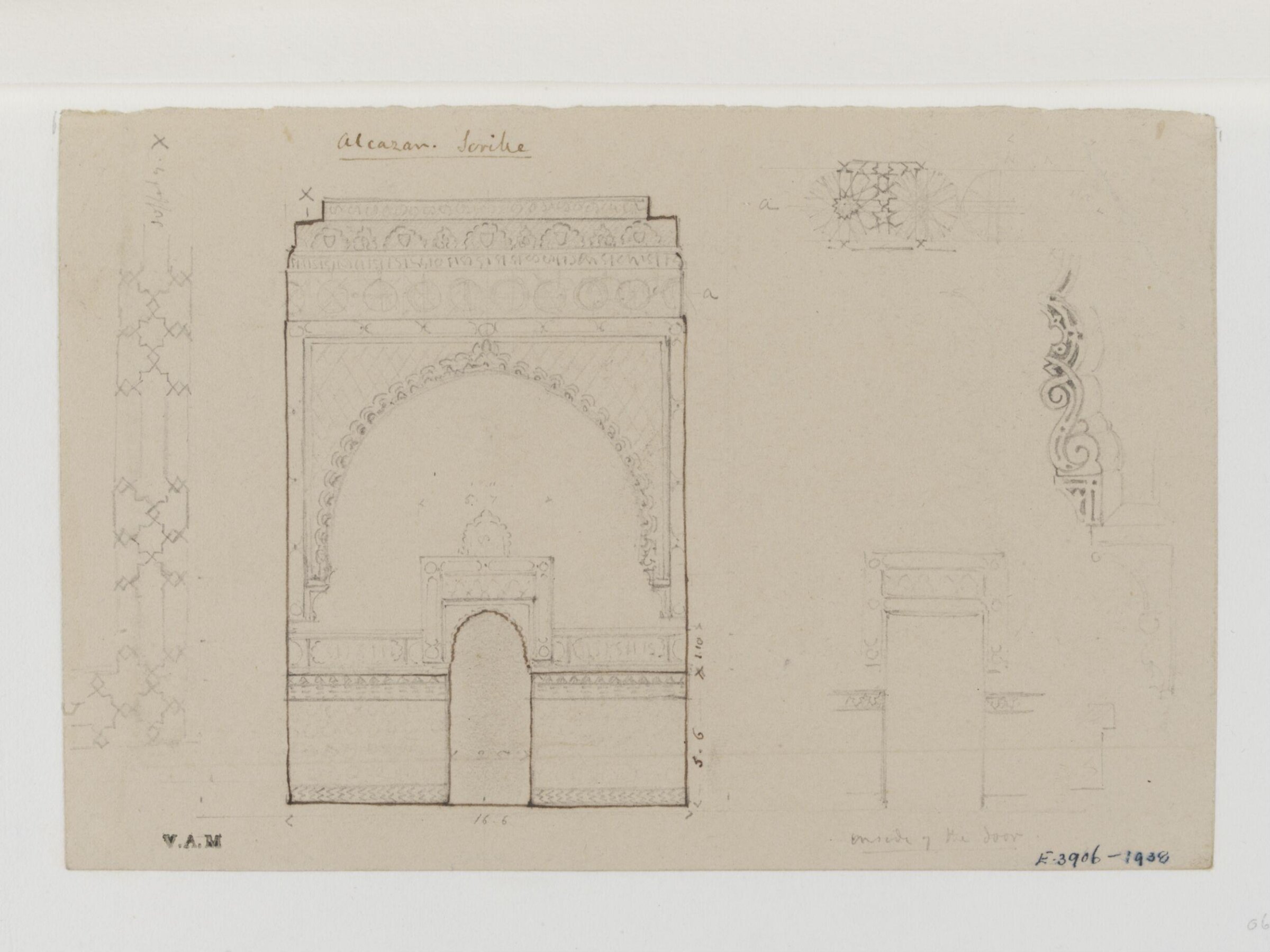 Drawing, James William Wild, 1840s