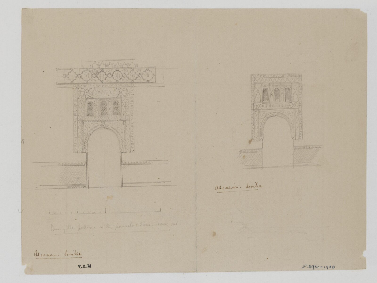 Drawing, James William Wild, 1840s