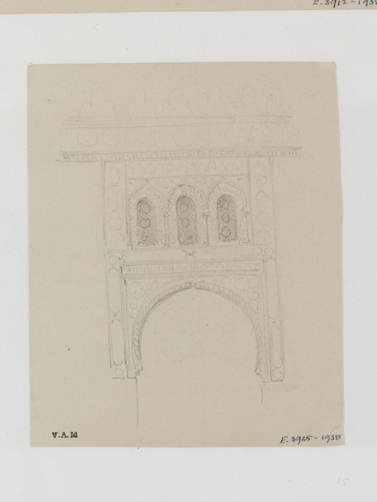 Drawing, James William Wild, 1840s