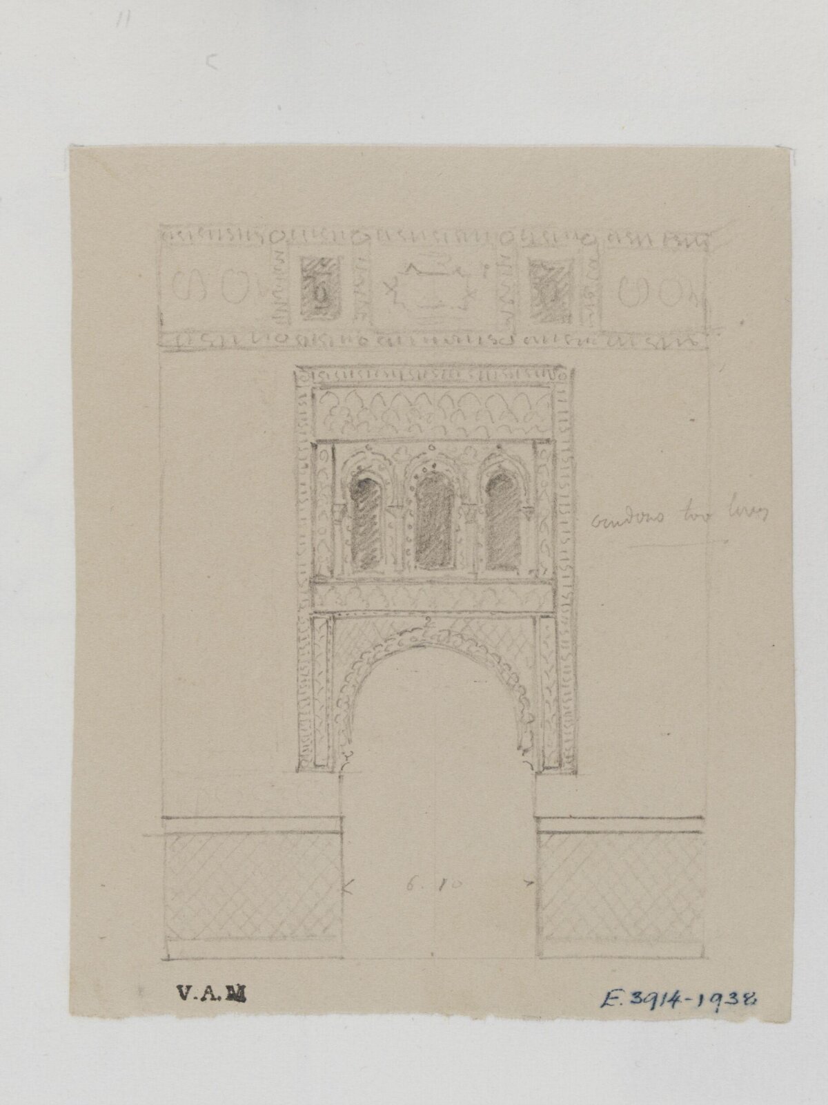 Drawing, James William Wild, 1840s