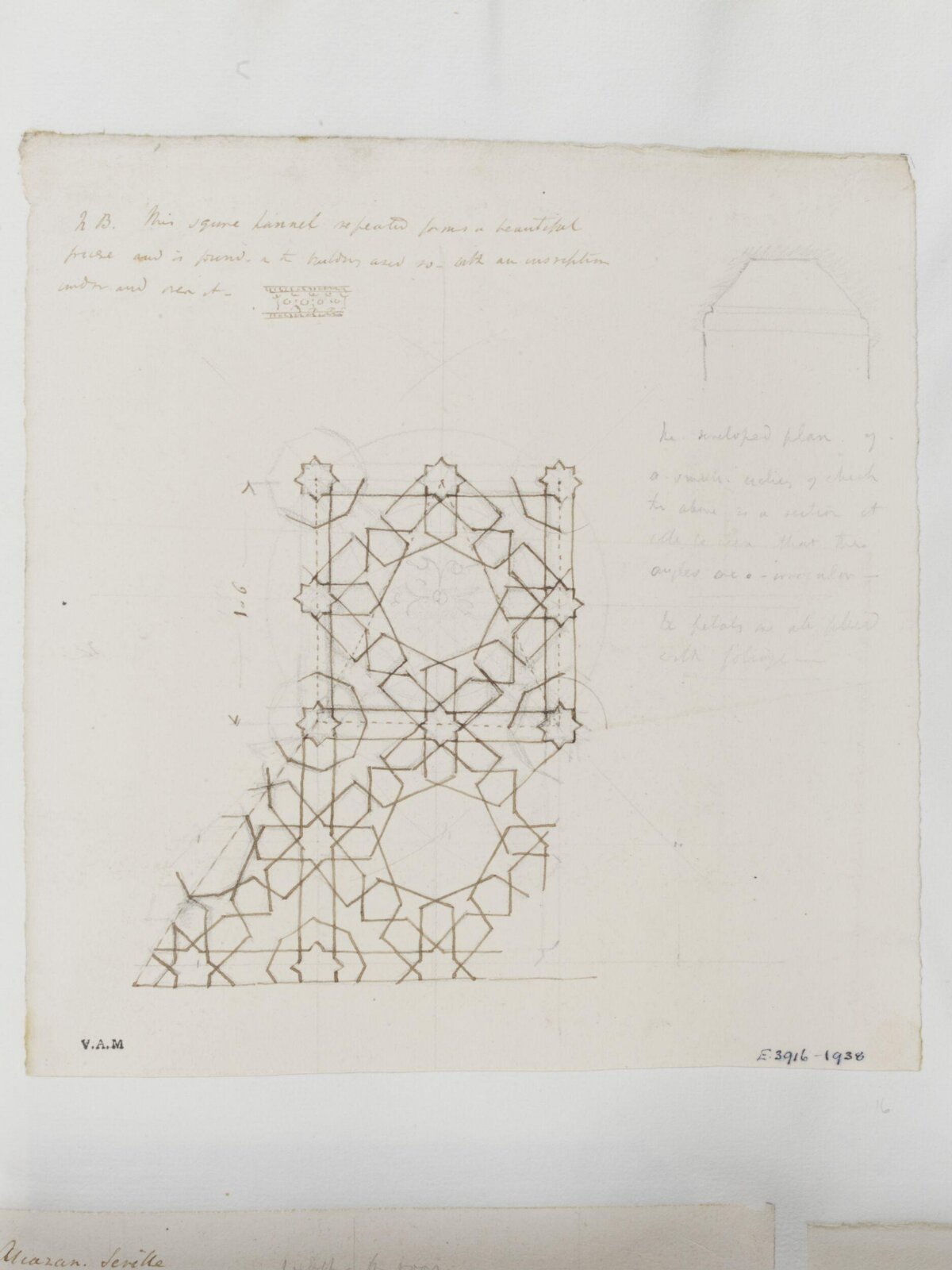 Drawing, James William Wild, 1840s