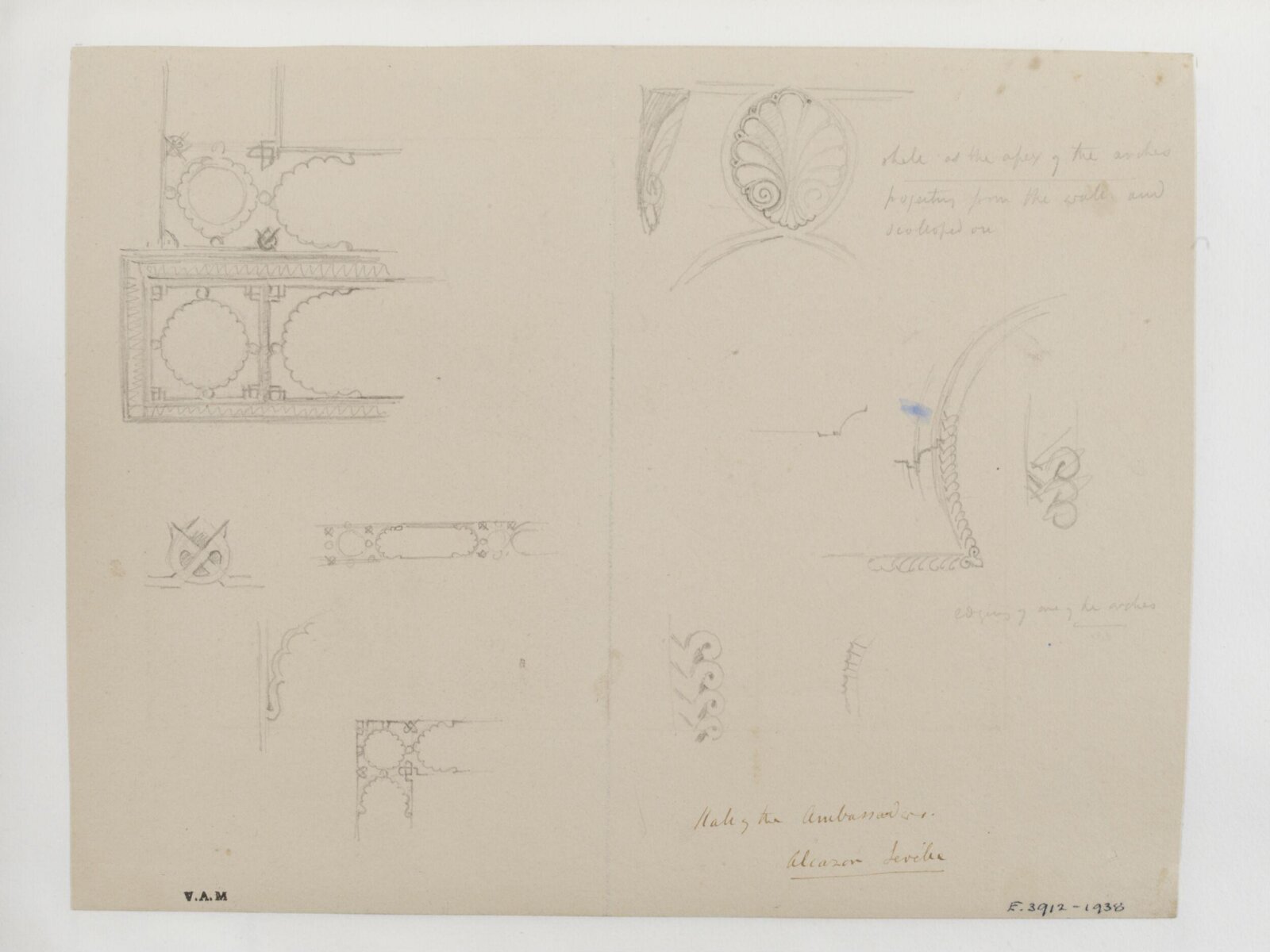 Drawing, James William Wild, 1840s