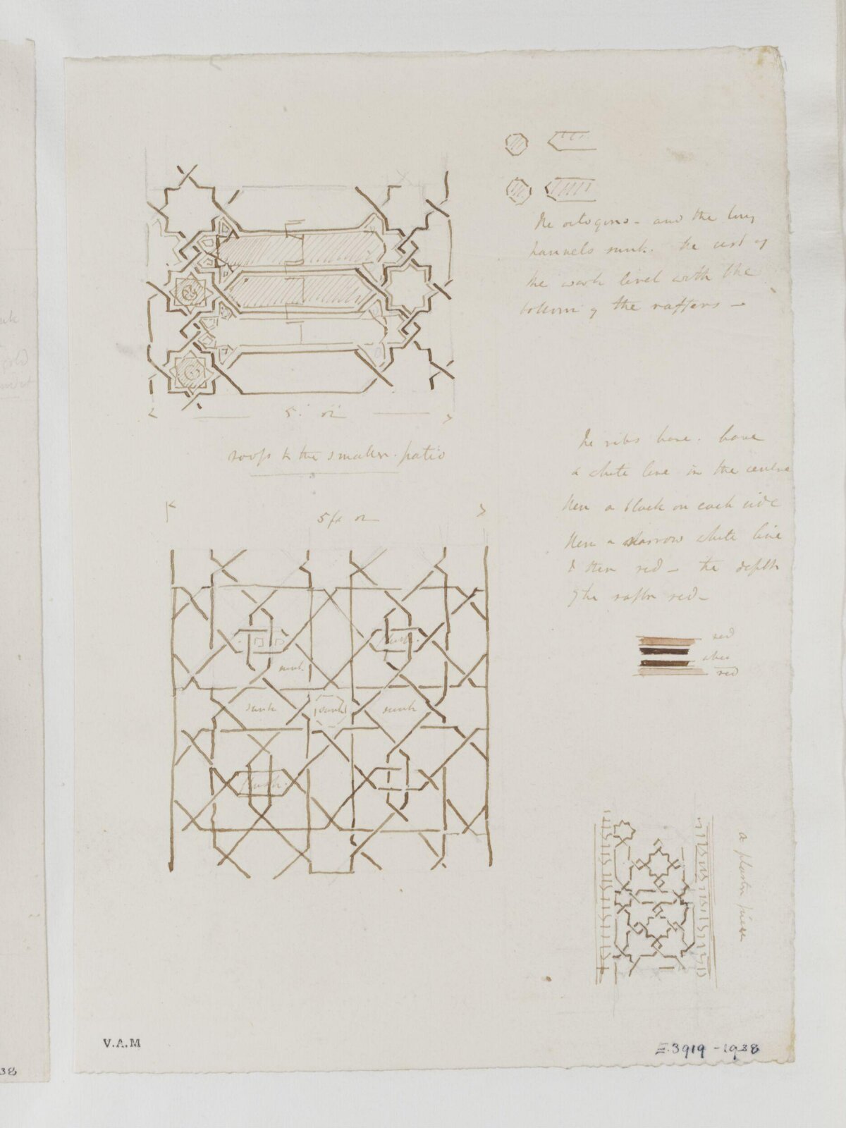 Drawing, James William Wild, 1840s