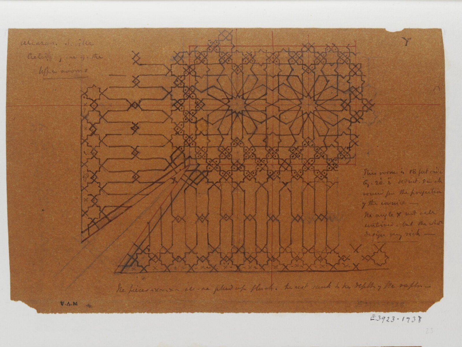 Drawing, James William Wild, 1840s
