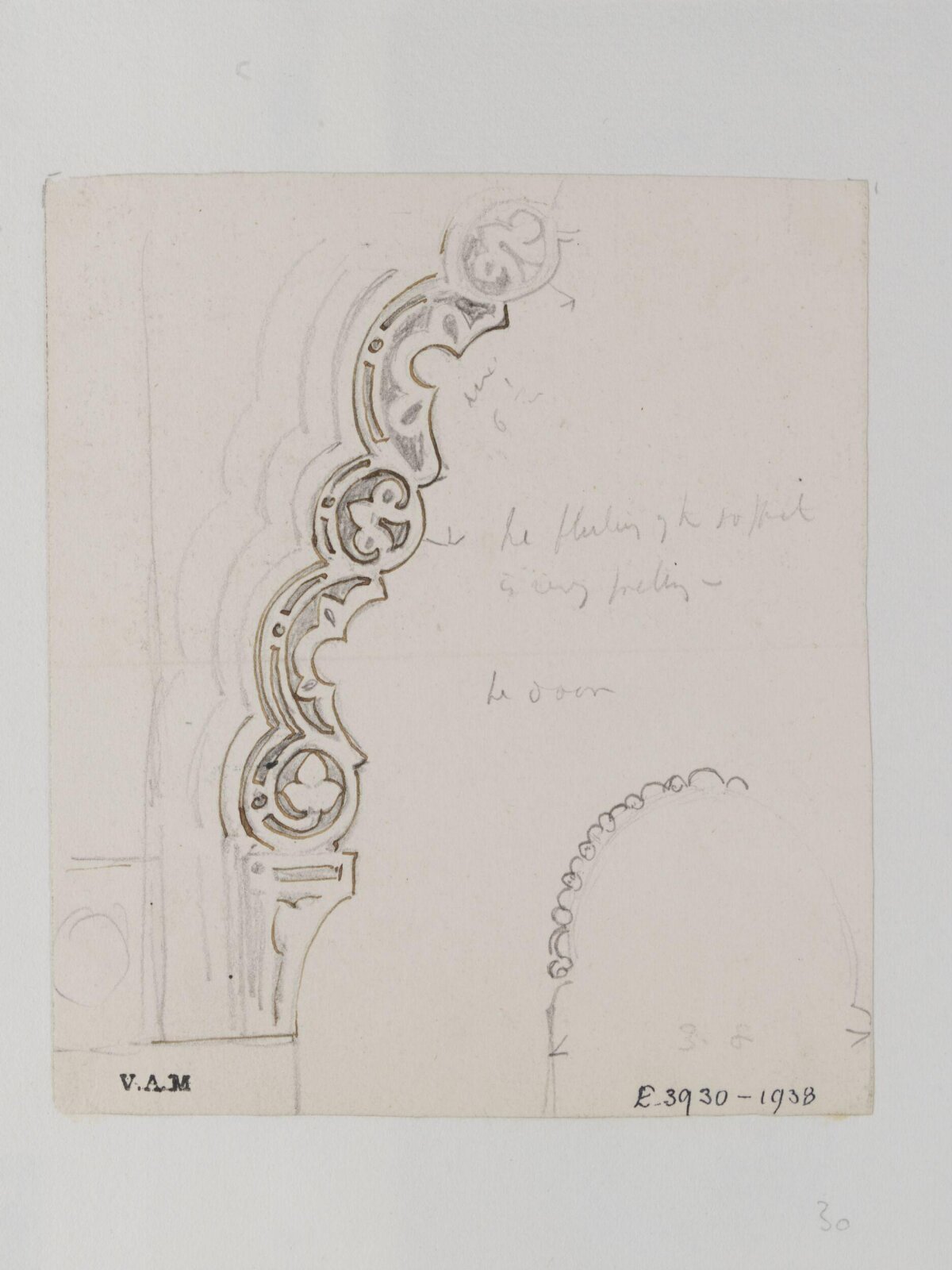 Drawing, James William Wild, 1840s