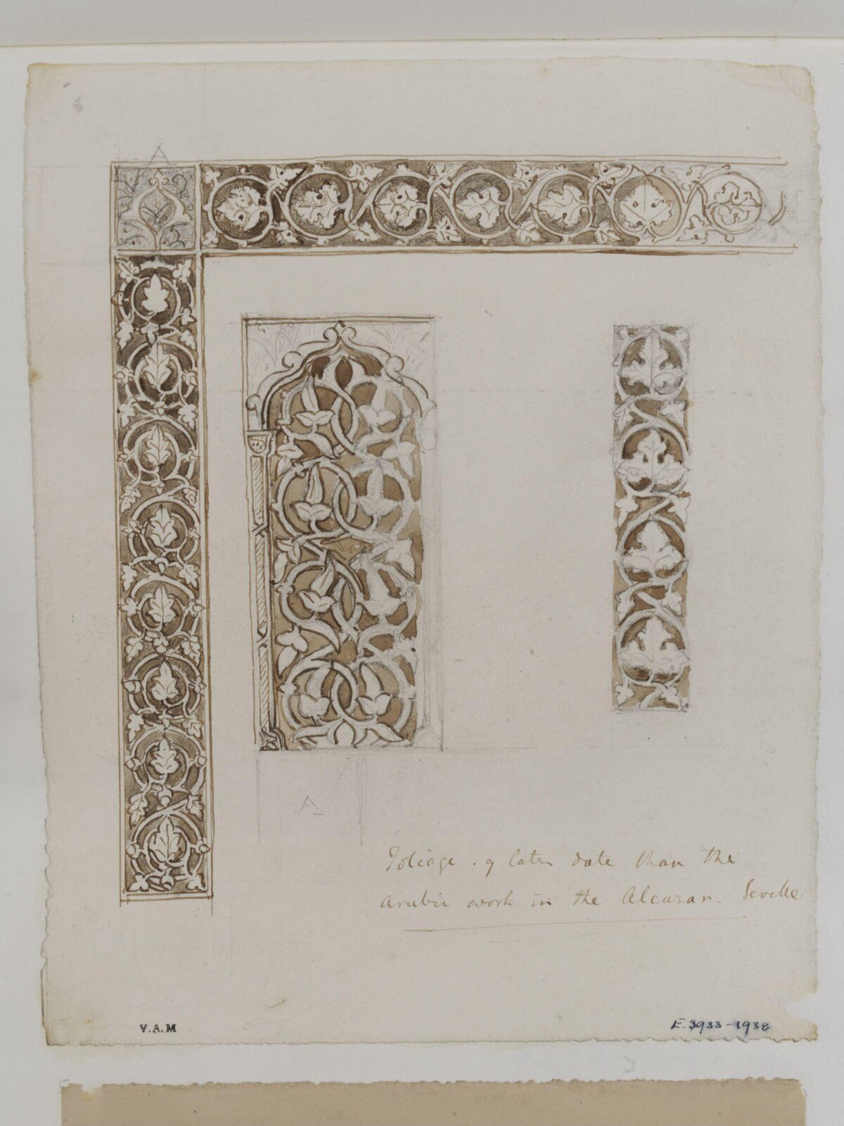 Drawing, James William Wild, 1840s