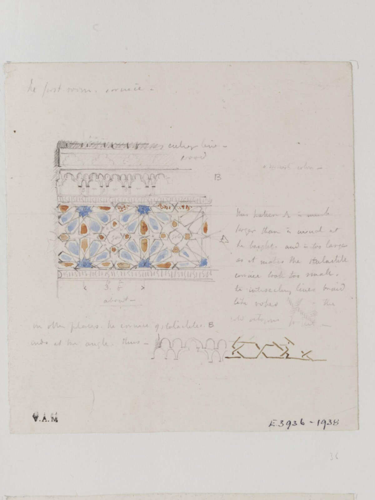Drawing, James William Wild, 1840s