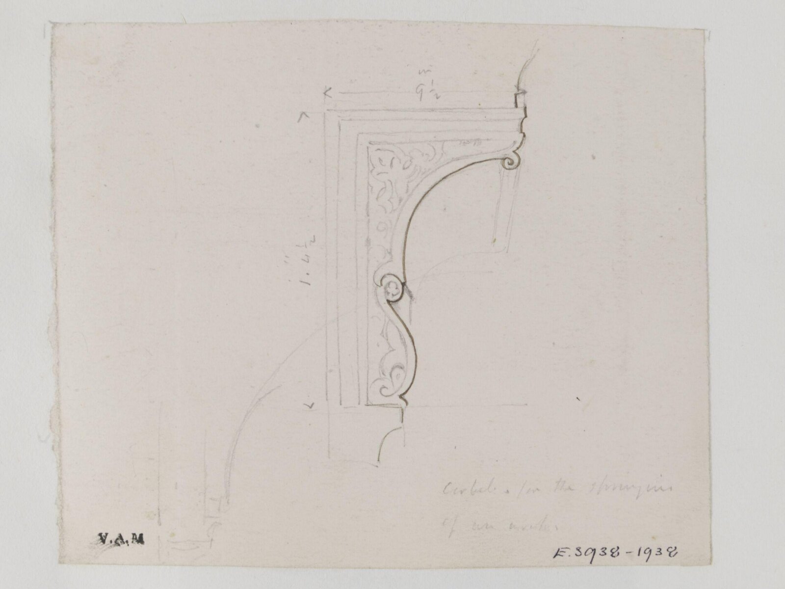 Drawing, James William Wild, 1840s