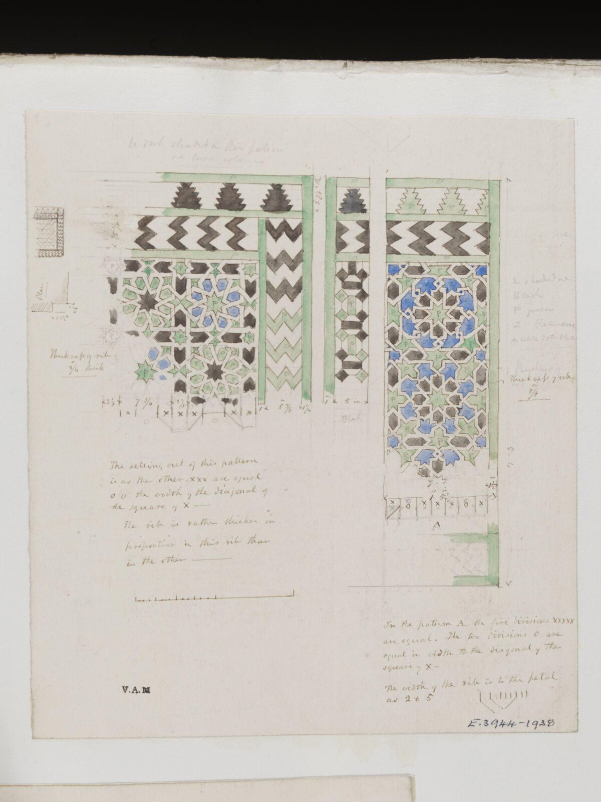 Drawing, James William Wild, 1840s
